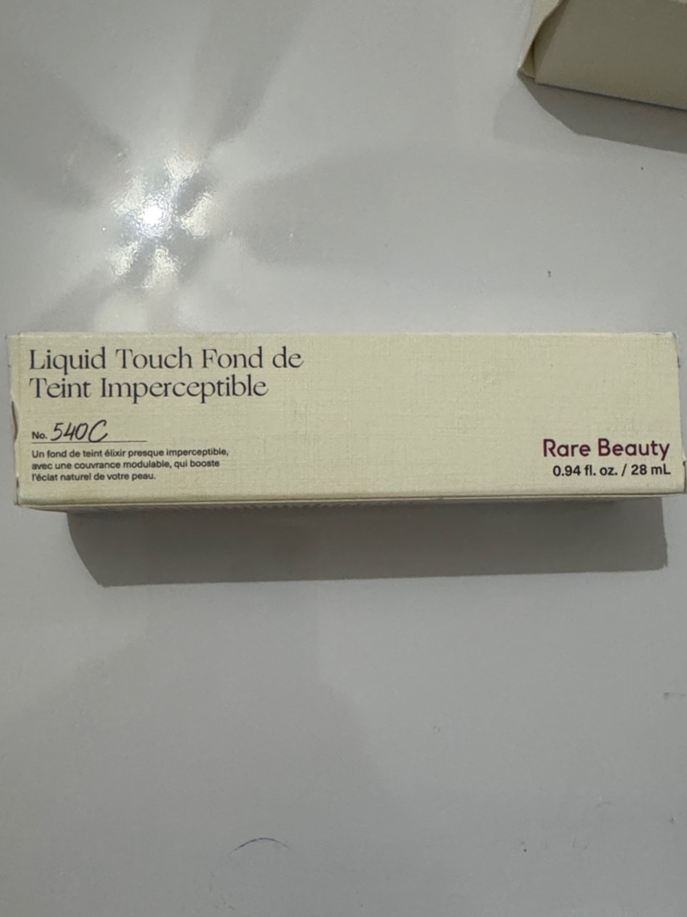 Title: Rare Beauty Liquid Touch Weightless Foundation - Shade 540C (NIB)